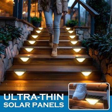 SOLPEX Solar Step Lights Illuminate Your Outdoor Spaces