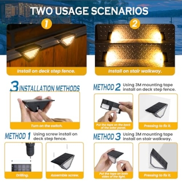 SOLPEX Solar Step Lights Illuminate Your Outdoor Spaces