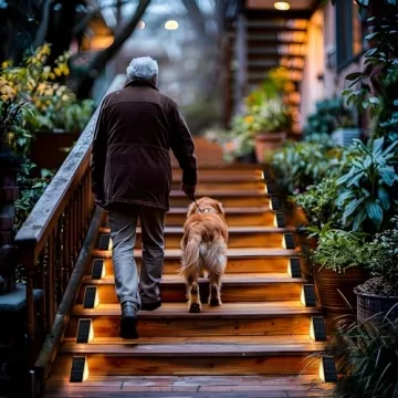 SOLPEX Solar Step Lights Illuminate Your Outdoor Spaces