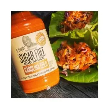 G Hughes Carolina Gold BBQ Sauce - Sugar Free Taste for Everyone