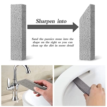 Lenicany Pumice Stone 6Pack for Effortless Cleaning Solutions