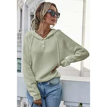 Angashion Women's Stylish Hooded Sweater for All Occasions