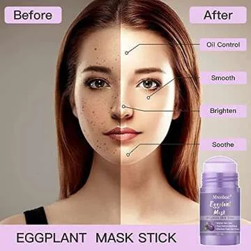 Green Eggplant Mask Stick for Deep Clean Pore Care | 2PCS