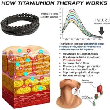 DIOWUS Natural Agate Stone Leather Beaded Bracelets, Volcanicx Wellness & Relief Bracelet, Volcanicx Menopause Magtherapy Bracelet Humanic+ Maxhematie Lymph Detox Slimming Jewelry Gift For Men Women