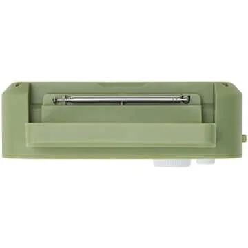 Crosley CR3041A-SG Forte Portable AM/FM Radio with Bluetooth Receiver, Sage