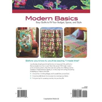 Modern Basics: Easy Quilts to Fit Your Budget, Space, and Style