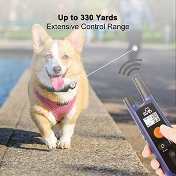 DOG CARE Dog Training Collar with 1800 Feet Range