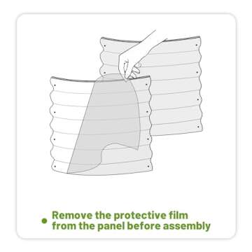 SnugNiture Galvanized Raised Garden Bed Outdoor, 2 Pcs 4x2x1ft Oval Metal Planter Box for Planting Plants Vegetables, Silver