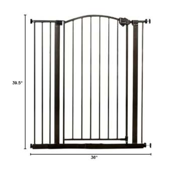 Regalo Home Accents Extra Tall Gate with Extensions