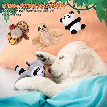 Woodland Friends Plush Toy Set for Dogs and Kids