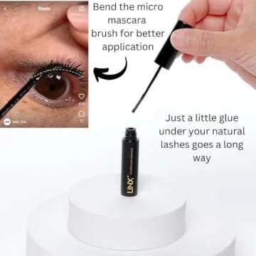 LINX Lash Glue for Long-Lasting Eyelash Extensions