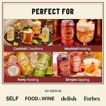 Betty Buzz Sparkling Mocktail - Guilt-Free & Natural Flavor