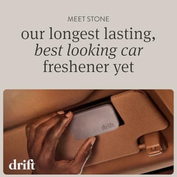 Drift Car Air Freshener - Luxury Stone Odor Eliminator with Grove Scent