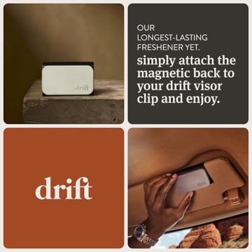Drift Car Air Freshener with Clean Ingredients and Luxury Scent