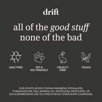 Drift Car Air Freshener with Clean Ingredients and Luxury Scent