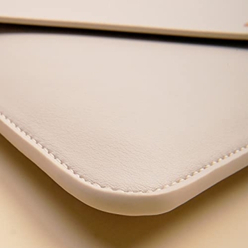 Benfan Laptop Sleeve 13 Inch with Accessories White
