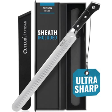 Cutluxe 12" Carving Knife with Ergonomic Handle