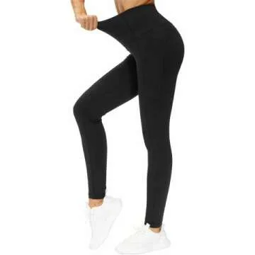 High Waist Yoga Pants with Pockets for Women