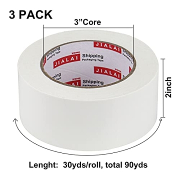 JIALAI HOME Heavy Duty Duct Tape - 2 Inch x 30 Yards