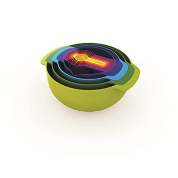Joseph Joseph Nest 9 Plus Compact Kitchen Prep Set BPA-Free