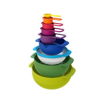 Joseph Joseph Nest 9 Plus Compact Kitchen Prep Set BPA-Free
