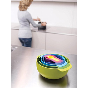 Joseph Joseph Nest 9 Plus Compact Kitchen Prep Set BPA-Free
