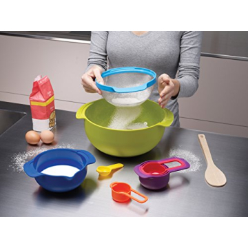 Joseph Joseph Nest 9 Plus Compact Kitchen Prep Set BPA-Free