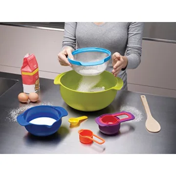 Joseph Joseph Nest 9 Plus Compact Kitchen Prep Set BPA-Free
