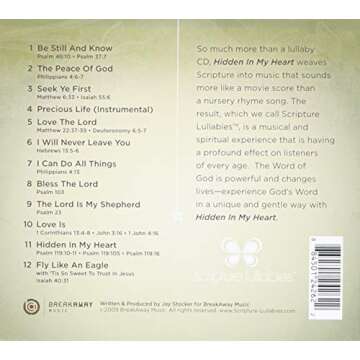 Hidden In My Heart: A Lullaby Journey Through Scripture