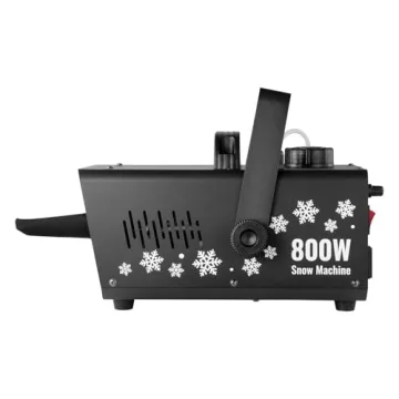 VEVOR Snow Machine with RGB Lights & High Output