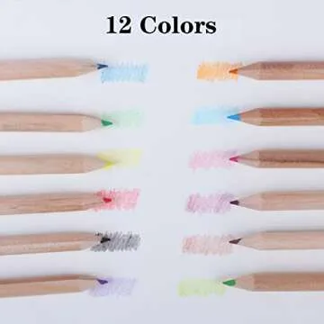 20 Packs Mini Colored Pencils with Sharpener - Portable & Fun