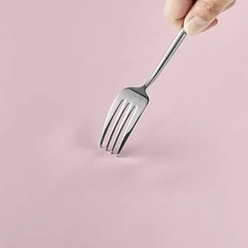 MYSKY HOME Pink Tablecloth Table Cloth Rectangle Table - 60 x 84 Inch for 4 Foot Tables Washable Polyester Fabric Decoration for Partie, Buffet Table, Holiday Dinner, Wedding