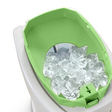 Nostalgia Taco Tuesday Margarita Machine - 56 Ounce Blender for Smoothies, Margaritas, Daiquiris, and Slushies - White/Lime Green