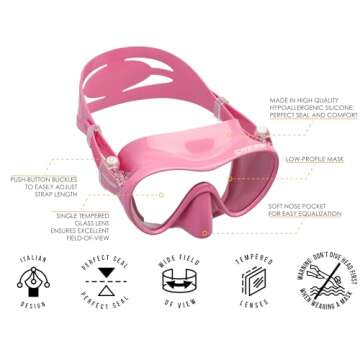 Cressi F1, Pink