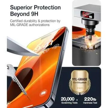 UltraGlass 9H+ Glass - Shatterproof Screen Protector