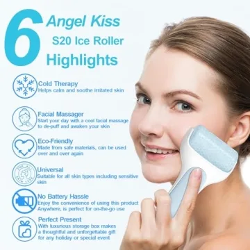Angel Kiss Ice Roller for Face & Eye | Skincare Gift