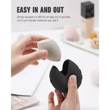 FERYES Eco-Friendly Makeup Sponge Holder for Travel