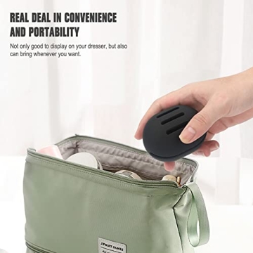 FERYES Eco-Friendly Makeup Sponge Holder for Travel