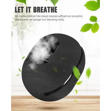 FERYES Eco-Friendly Makeup Sponge Holder for Travel