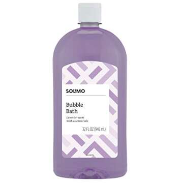 Amazon Brand - Solimo Lavender Bubble Bath, 32 fl oz (Pack of 1)