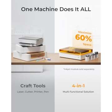 xTool M1 Ultra 4-in-1 Craft Machine - Versatile Laser Cutter