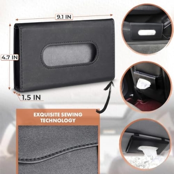 Car Visor Tissue Holder - Stylish & Convenient Accessory