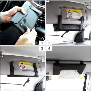 Car Visor Tissue Holder - Stylish & Convenient Accessory
