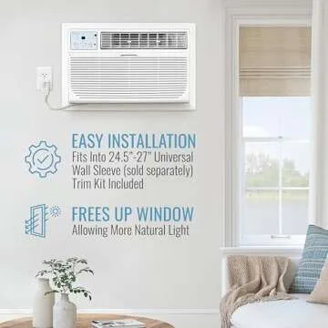 Keystone 14,000 BTU Wall AC - Cool Large Rooms Efficiently