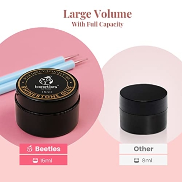 Beetles Rhinestone Glue for Stunning Nail Art