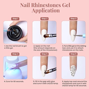 Beetles Rhinestone Glue for Stunning Nail Art