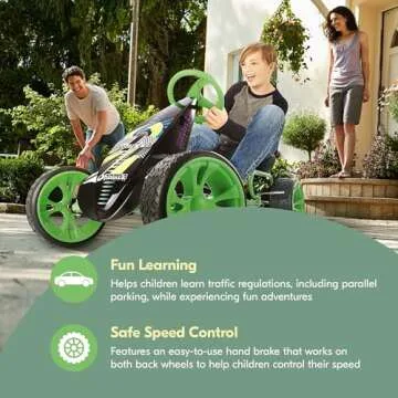 Hauck Sirocco Go-Kart for Kids - Fun & Active Racing Cart