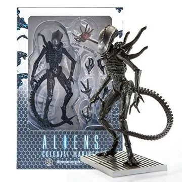 Hiya Toys Aliens: Xenomorph Lurker Action Figure - Experience Intense Sci-Fi Adventures!