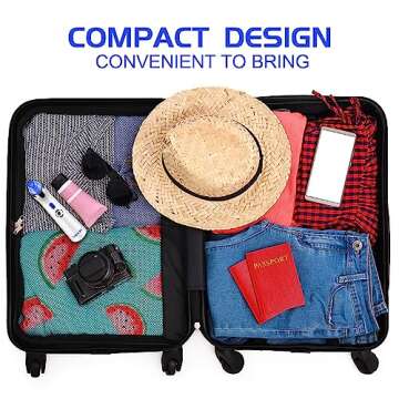 Blackhead Remover Pore Vacuum, Face Suction Pore Cleaner, 5 Suction Power Electric Blackhead Suction Remover, Extractor Tool, 4 Probes for Women & Men (Blue）