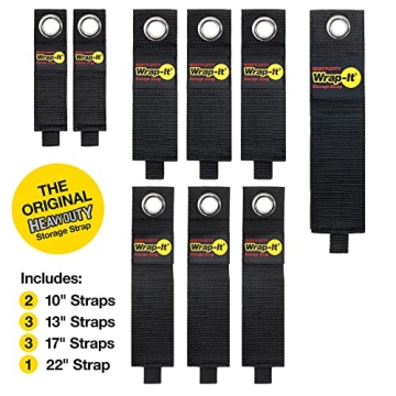 Durable Wrap-It Storage Straps - Organize Your Space Efficiently